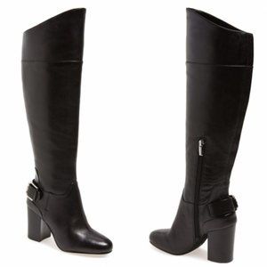 Vince Camuto Sidney Tall Heeled Boots Leather